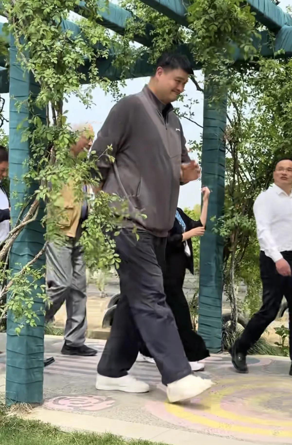 开云体育在线-关于姚明现身学校为学生授课，分享篮球人生经验的信息